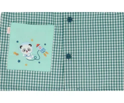 Babi Seber con Botones Pandas in Space Personalizable