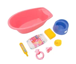 Bañera para Muñecos con Accesorios