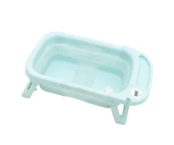 Bañera Plegable Con Hamaca Blue