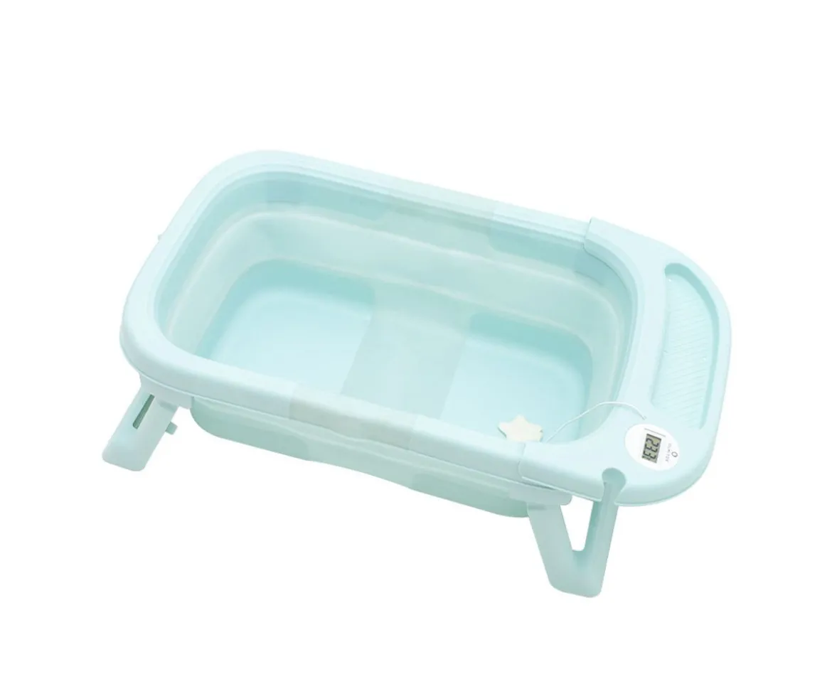 Bañera Plegable Con Hamaca Blue