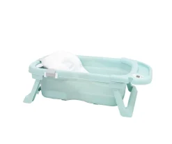 Bañera Plegable Con Hamaca Blue