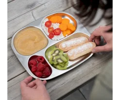 Bandeja Acero Inoxidable con Compartimentos