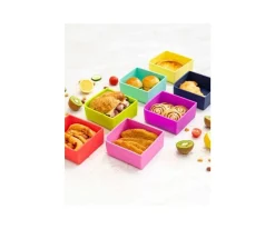 Bandeja Silicona para Cajas Feast Square Navy