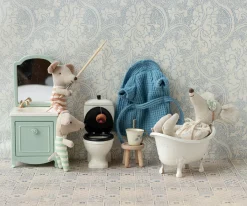 Bata de Baño Ratón Dusty Blue