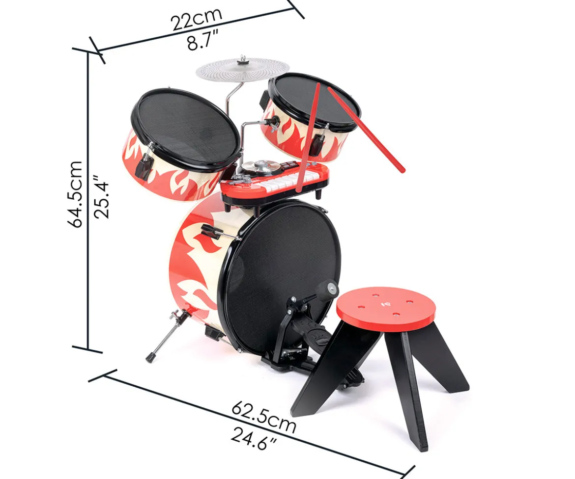 Batería Musical Infantil Cool Beats
