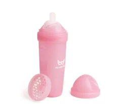 Biberón Anticólico Herobility Rosa 340ml