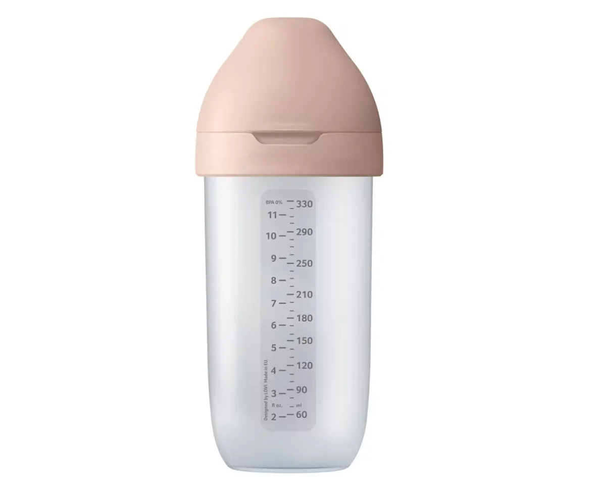 Biberón con Tetina Dinámica LOVI Mammafeel 330 ml