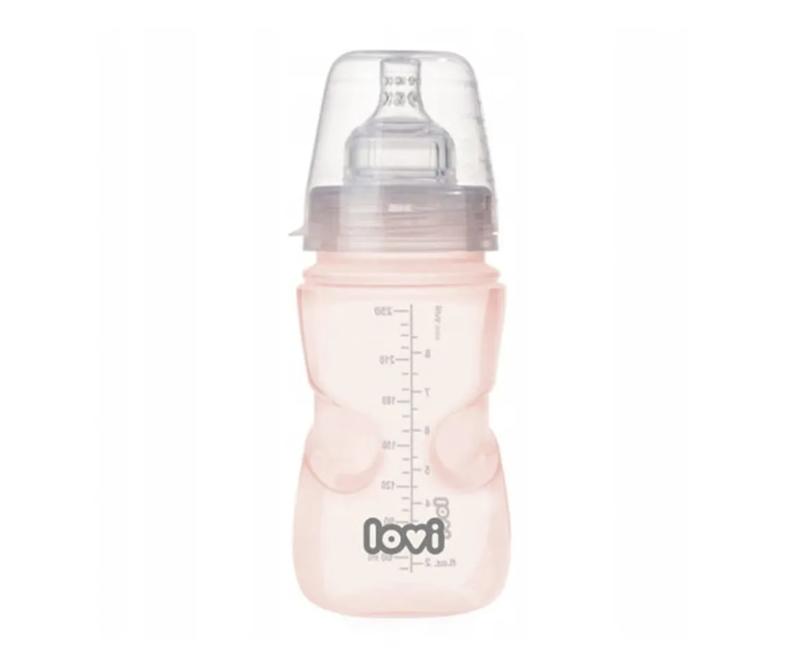 Biberón con Tetina Dinámica Trends 250 ml Rosa