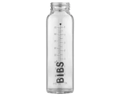 Biberón Cristal BIBS Blush 225ml + Fundas Biberón Large