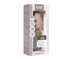 Biberón Cristal BIBS Boheme Blush 120ml