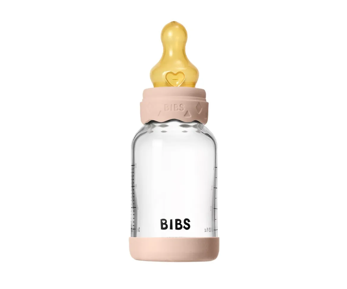 Biberón Cristal BIBS Boheme Blush 120ml