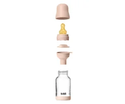Biberón Cristal BIBS Boheme Blush 120ml