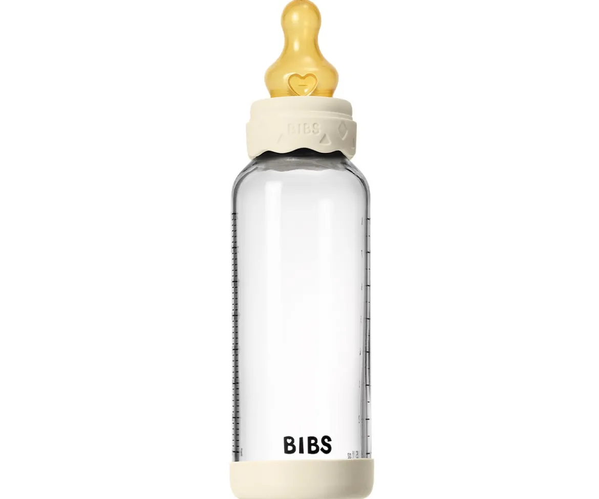 Biberón Cristal BIBS Boheme Ivory 240ml