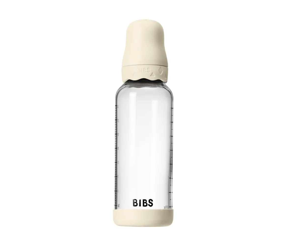 Biberón Cristal BIBS Boheme Ivory 240ml