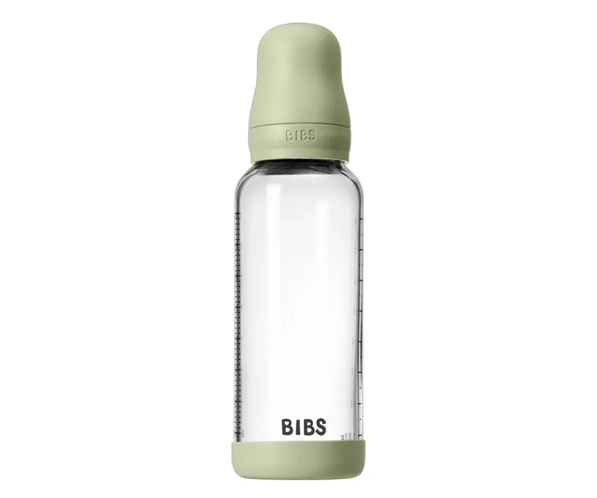 Biberón Cristal BIBS Boheme Sage 240ml