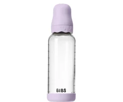 Biberón Cristal BIBS Boheme Violeta Sky 240ml
