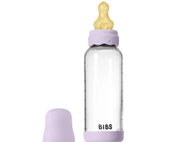 Biberón Cristal BIBS Boheme Violeta Sky 240ml