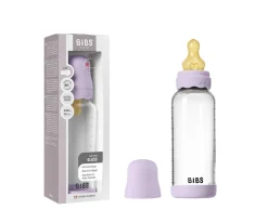 Biberón Cristal BIBS Boheme Violeta Sky 240ml