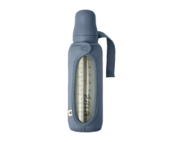 Biberón Cristal BIBS Ivory 225ml + Funda Biberón Large