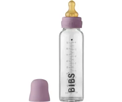 Biberón Cristal BIBS Mauve 225ml
