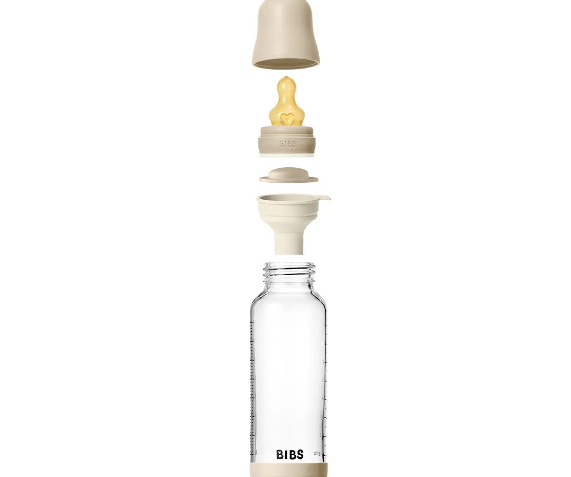Biberón Cristal BIBS Vanilla Glow 240ml