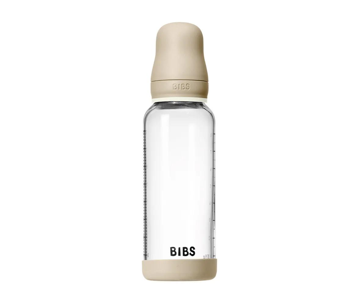 Biberón Cristal BIBS Vanilla Glow 240ml