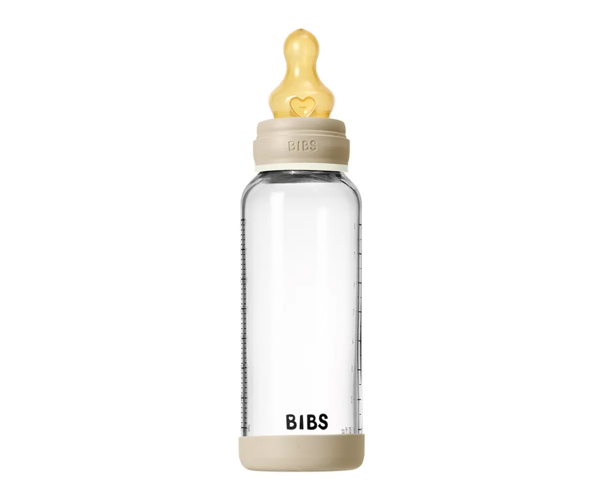 Biberón Cristal BIBS Vanilla Glow 240ml