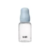 Biberón Plástico BIBS Látex Baby Blue 150ml