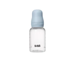 Biberón Plástico BIBS Látex Baby Blue 150ml
