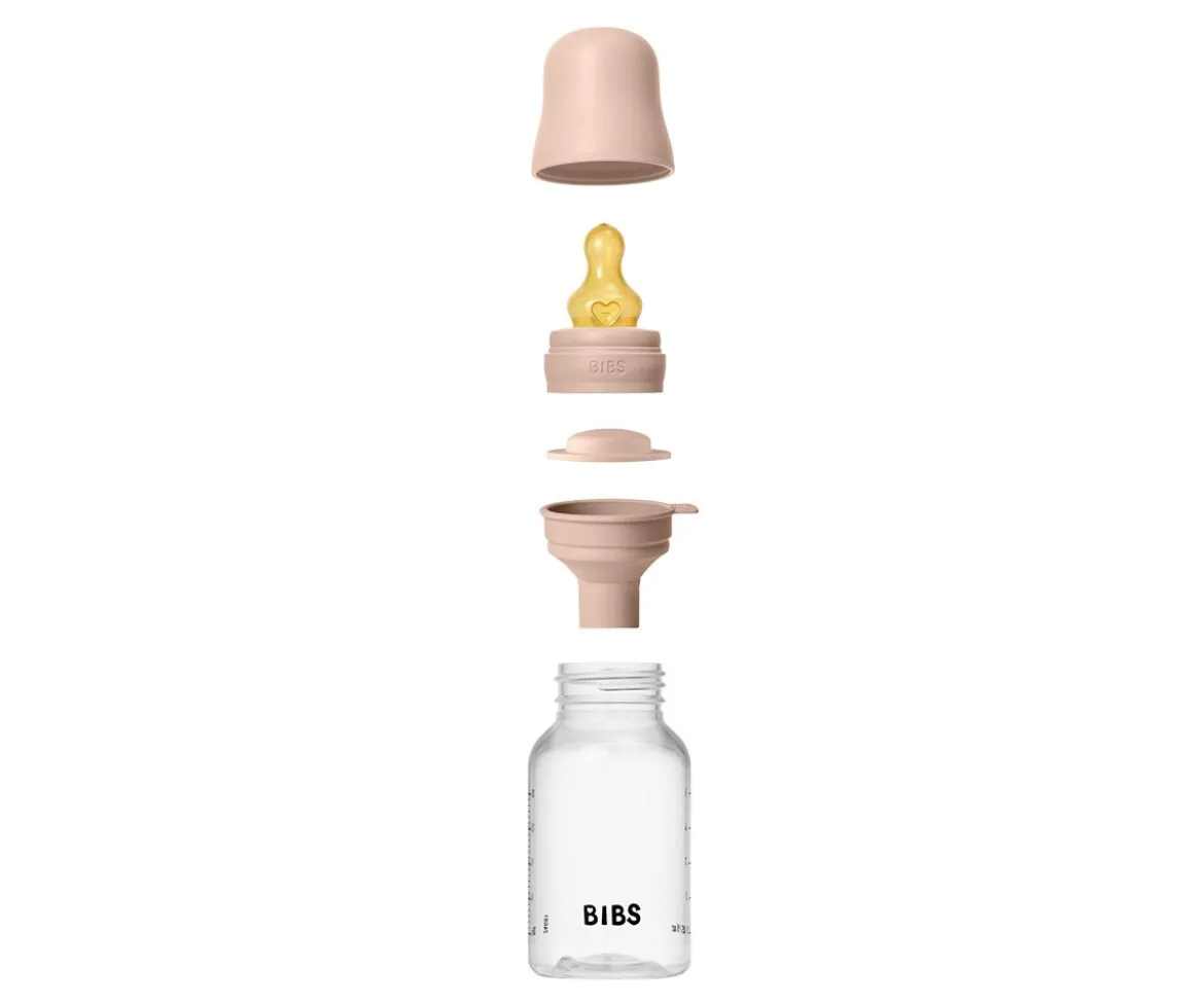 Biberón Plástico BIBS Látex Blush 150ml