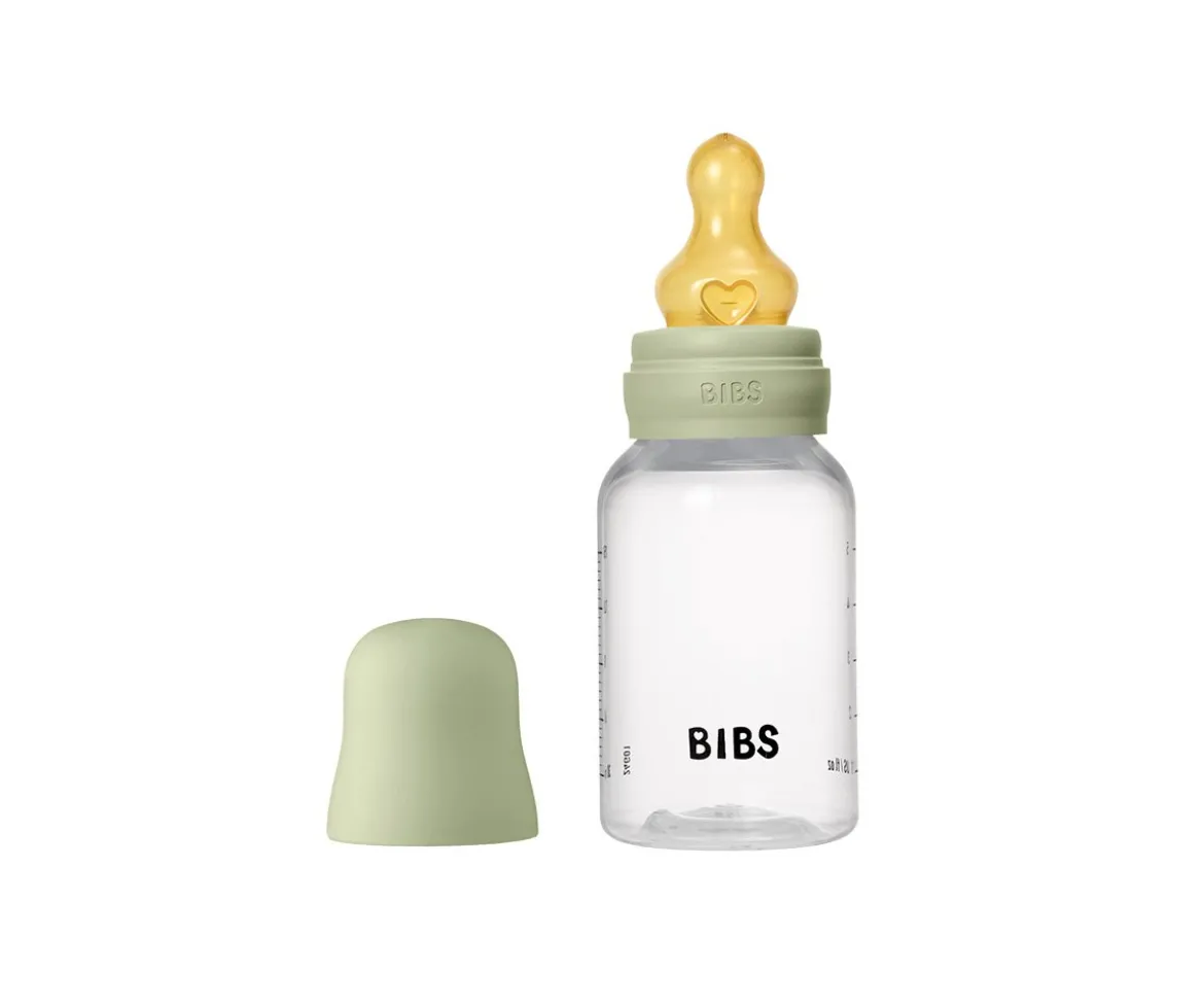 Biberón Plástico BIBS Látex Sage 150ml