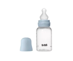 Biberón Plástico BIBS Silicona Baby Blue 150ml