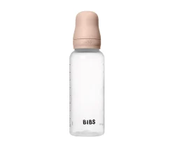 Biberón Plástico BIBS Silicona Blush 270ml