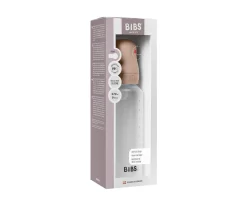 Biberón Plástico BIBS Silicona Blush 270ml