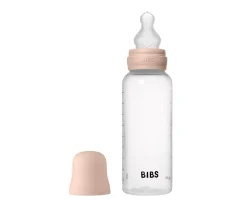 Biberón Plástico BIBS Silicona Blush 270ml