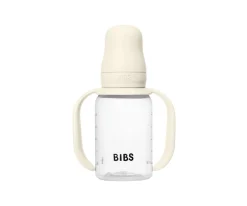 Biberón Plástico BIBS Silicona Ivory 150ml