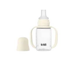 Biberón Plástico BIBS Silicona Ivory 150ml