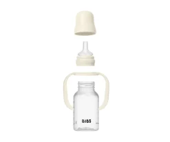 Biberón Plástico BIBS Silicona Ivory 150ml