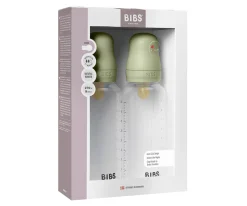 2 Biberones Plástico BIBS Látex Sage 270 ml