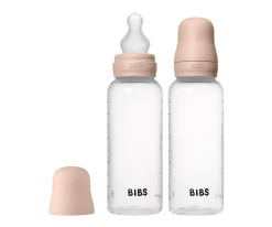 2 Biberones Plástico BIBS Silicona Blush 270 ml
