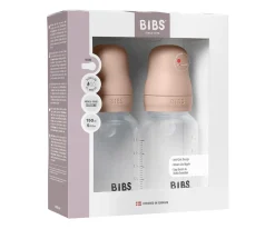 2 Biberones Plástico BIBS Silicona Blush 150 ml