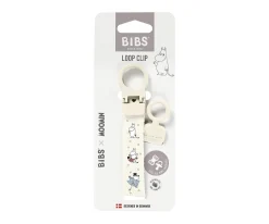 BIBS x Moomin Chupetero Loop Cip Ivory