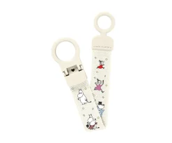 BIBS x Moomin Chupetero Loop Cip Ivory