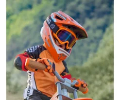 Bicicleta de Equilibrio y Casco Todoterreno Cross