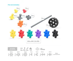 Bloques de Construcción Meli Basic Tech+ 720 piezas