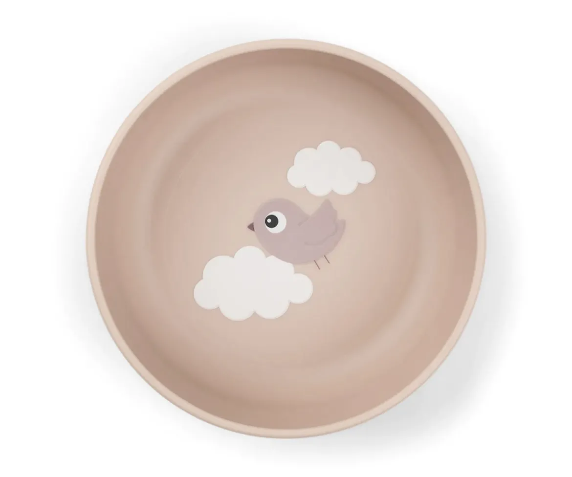 Bol Antideslizante Happy Clouds Powder