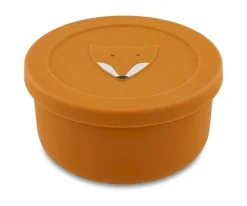 Bol con Tapa Silicona Mr. Fox