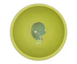 Bol con Ventosa Silicona Dinosaurio