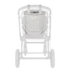 Bolsa Bucket Little Bloom Flor Gris