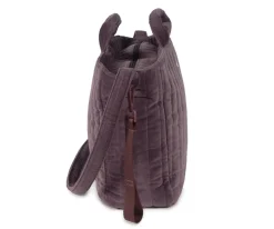 Bolsa Canastilla Cherry Velvet